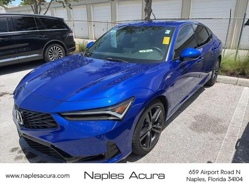 Apex Blue Pearl 2024 Acura Integra A-SPEC