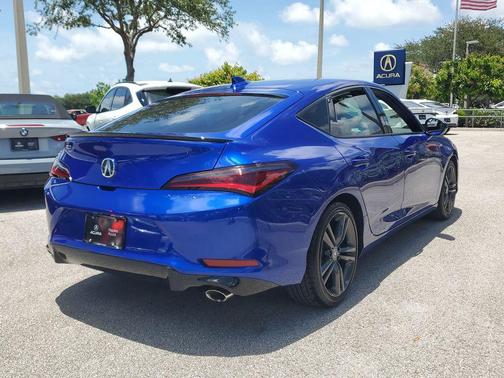 Apex Blue Pearl 2024 Acura Integra A-SPEC
