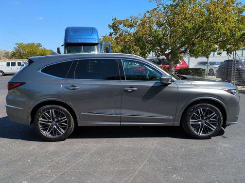 Liquid Carbon Metallic 2026 Acura MDX Advance Package