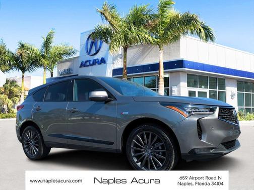 Liquid Carbon Metallic 2024 Acura RDX A-Spec Advance Package