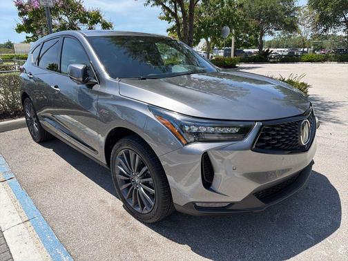 Liquid Carbon Metallic 2024 Acura RDX A-Spec Advance Package