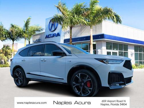 Platinum White Pearl 2026 Acura MDX Type S Advance Package