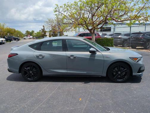 Modern Steel Metallic 2026 Acura Integra FWD A-Spec with Technology