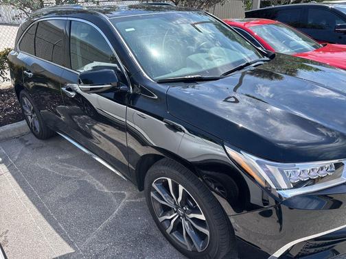 Majestic Black Pearl 2019 Acura MDX 3.5L w/Advance Package