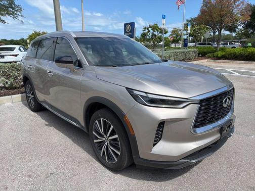 Warm Titanium 2024 INFINITI QX60 SENSORY