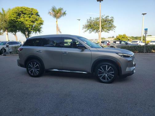 Warm Titanium 2024 INFINITI QX60 SENSORY