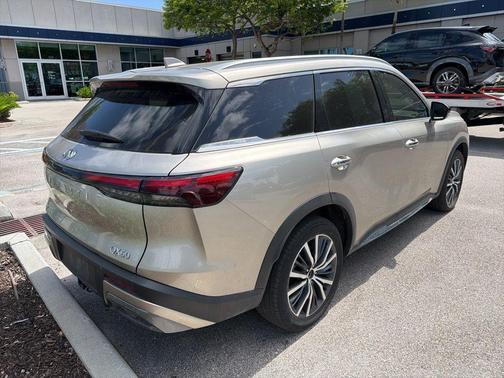 Warm Titanium 2024 INFINITI QX60 SENSORY