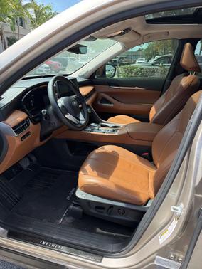 Warm Titanium 2024 INFINITI QX60 SENSORY
