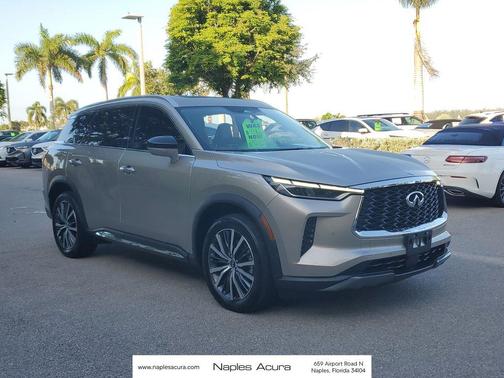 Warm Titanium 2024 INFINITI QX60 SENSORY