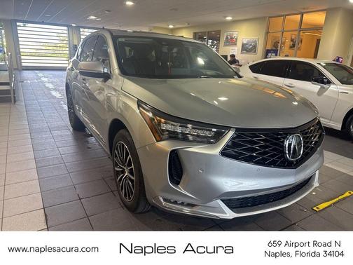 Solar Silver Metallic 2025 Acura RDX Advance Package