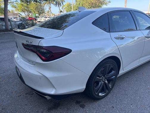 Platinum White Pearl 2023 Acura TLX A-Spec