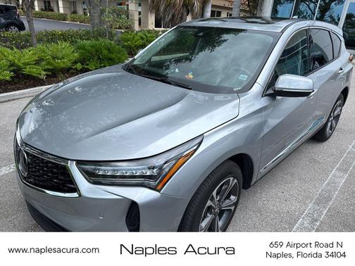 Lunar Silver Metallic 2024 Acura RDX Advance Package