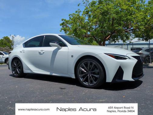 Ultra White 2024 Lexus IS 350 Base