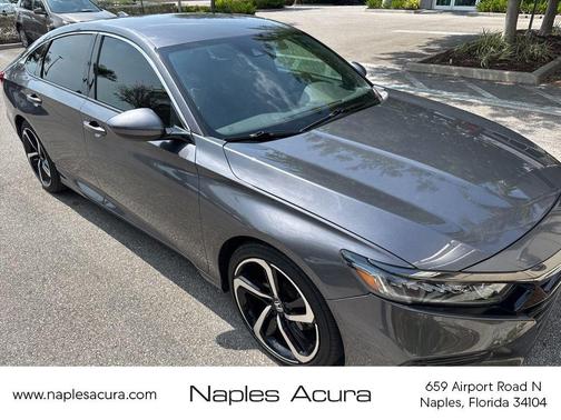 Modern Steel Metallic 2018 Honda Accord Sport