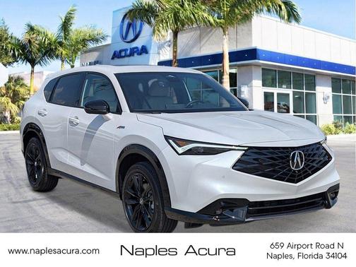 Platinum White Pearl 2026 Acura ADX w/A-Spec Advance Package