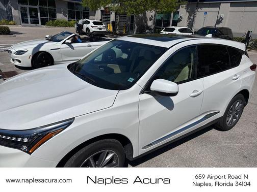 Platinum White Pearl 2020 Acura RDX Technology Package
