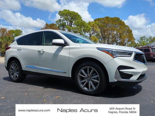 Platinum White Pearl 2020 Acura RDX Technology Package