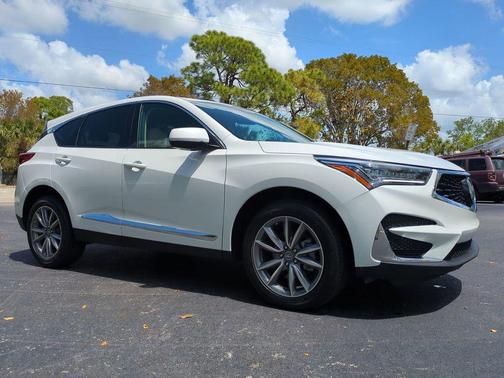 Platinum White Pearl 2020 Acura RDX Technology Package