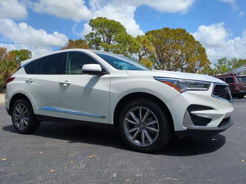 Platinum White Pearl 2020 Acura RDX Technology Package