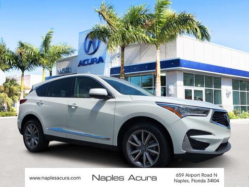 Platinum White Pearl 2020 Acura RDX Technology Package