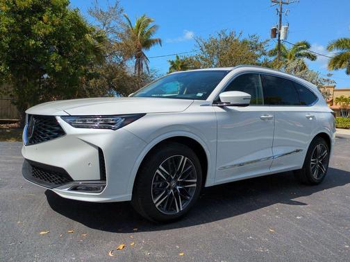 Platinum White Pearl 2026 Acura MDX Advance Package