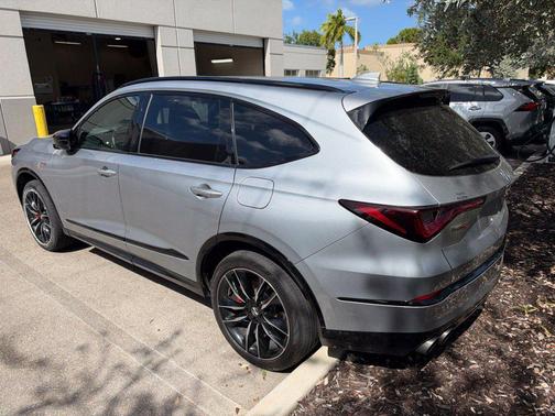 Lunar Silver Metallic 2024 Acura MDX Type S Advance Package