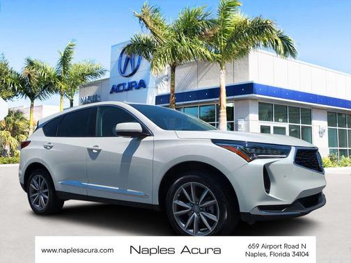 Platinum White Pearl 2023 Acura RDX Technology Package
