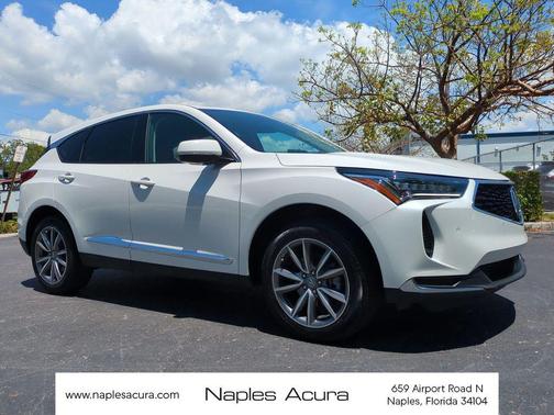 Platinum White Pearl 2023 Acura RDX Technology Package