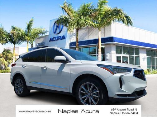 Platinum White Pearl 2023 Acura RDX Technology Package