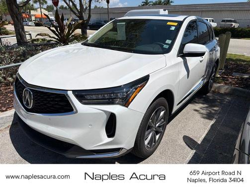 Platinum White Pearl 2023 Acura RDX Technology Package