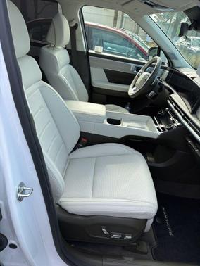 Serenity White 2024 Hyundai SANTA FE HEV Calligraphy