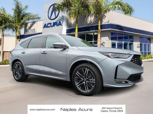 Solar Silver Metallic 2026 Acura MDX Advance Package