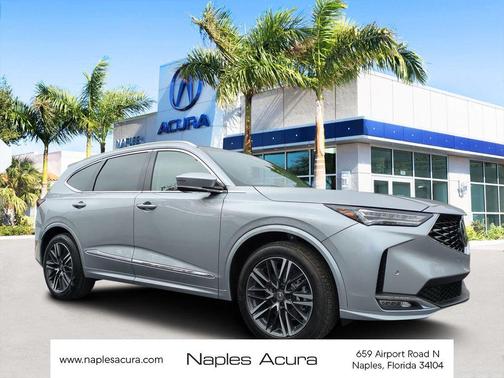 Solar Silver Metallic 2026 Acura MDX Advance Package