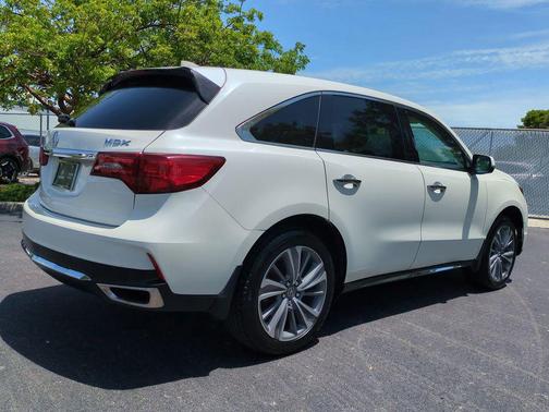 White Diamond Pearl 2018 Acura MDX 3.5L w/Technology Package