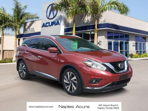 Cayenne Red Metallic 2016 Nissan Murano Platinum