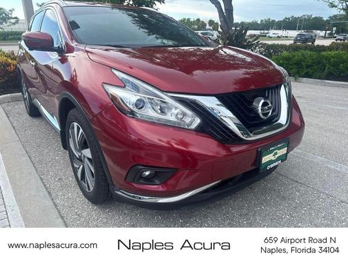 Cayenne Red Metallic 2016 Nissan Murano Platinum