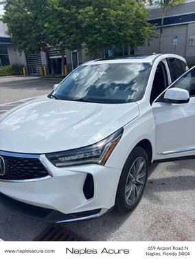 Platinum White Pearl 2023 Acura RDX Technology Package