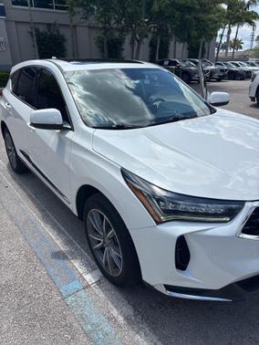 Platinum White Pearl 2023 Acura RDX Technology Package