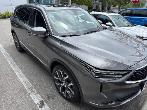 Liquid Carbon Metallic 2024 Acura MDX Technology Package