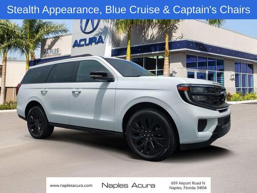 Oxford White 2025 Ford Expedition Platinum