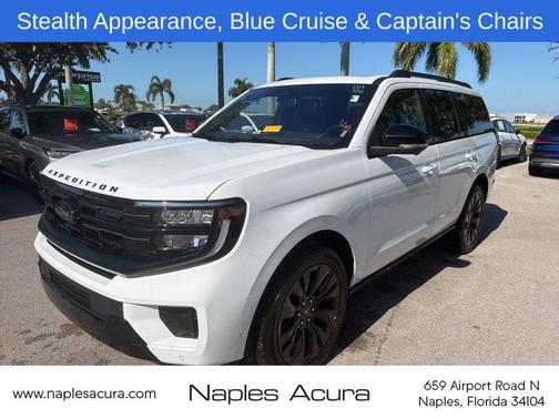 Oxford White 2025 Ford Expedition Platinum
