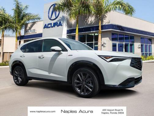 Platinum White Pearl 2026 Acura ADX w/A-Spec Package