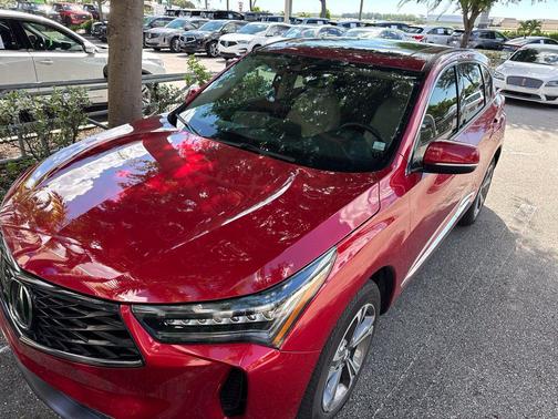 Performance Red Pearl 2025 Acura RDX Technology Package