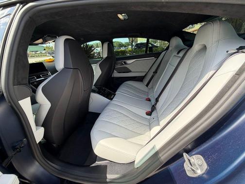 Individual Frozen Tanzanite Blue Metallic 2023 BMW M8 Gran Coupe Competition