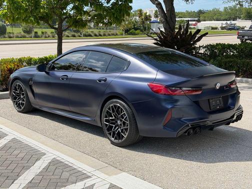 Individual Frozen Tanzanite Blue Metallic 2023 BMW M8 Gran Coupe Competition