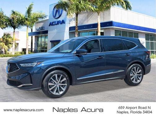 Fathom Blue Pearl 2026 Acura MDX Technology Package