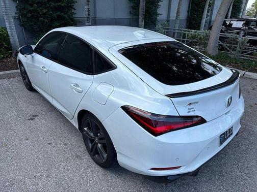 Platinum White Pearl 2025 Acura Integra A-SPEC Technology