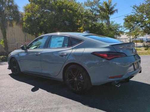 Modern Steel Metallic 2026 Acura Integra FWD A-Spec