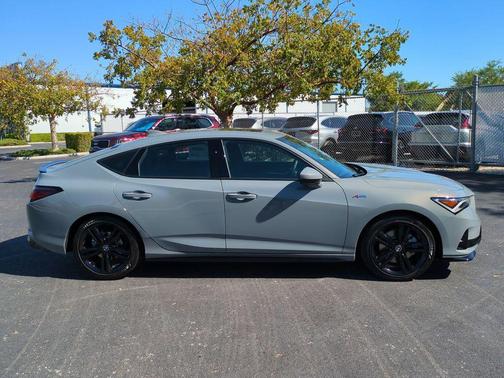 Modern Steel Metallic 2026 Acura Integra FWD A-Spec