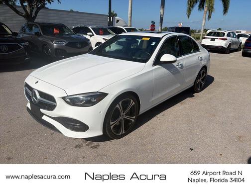 Polar White 2025 Mercedes-Benz C-Class C 300